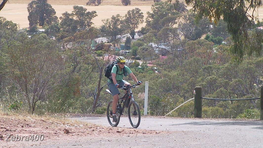 04-MTBing at the start of the ride to Mt Remarkable.JPG